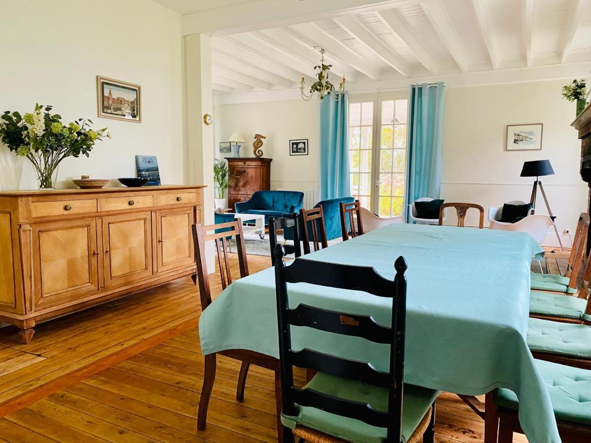 Villa Vue Mer Avec Acces Direct A La Plage Varengeville-sur-Mer Exterior foto